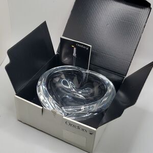 Orrefors | Crystal Heart Bowl Dish